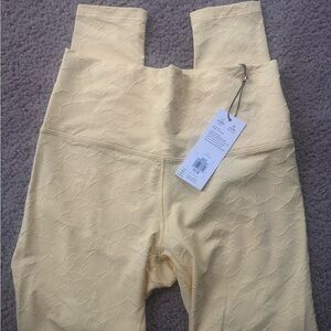 Calia yellow leggings size Medium